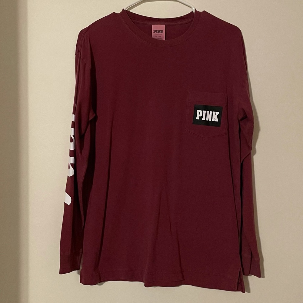 PINK/VS campus long sleeve